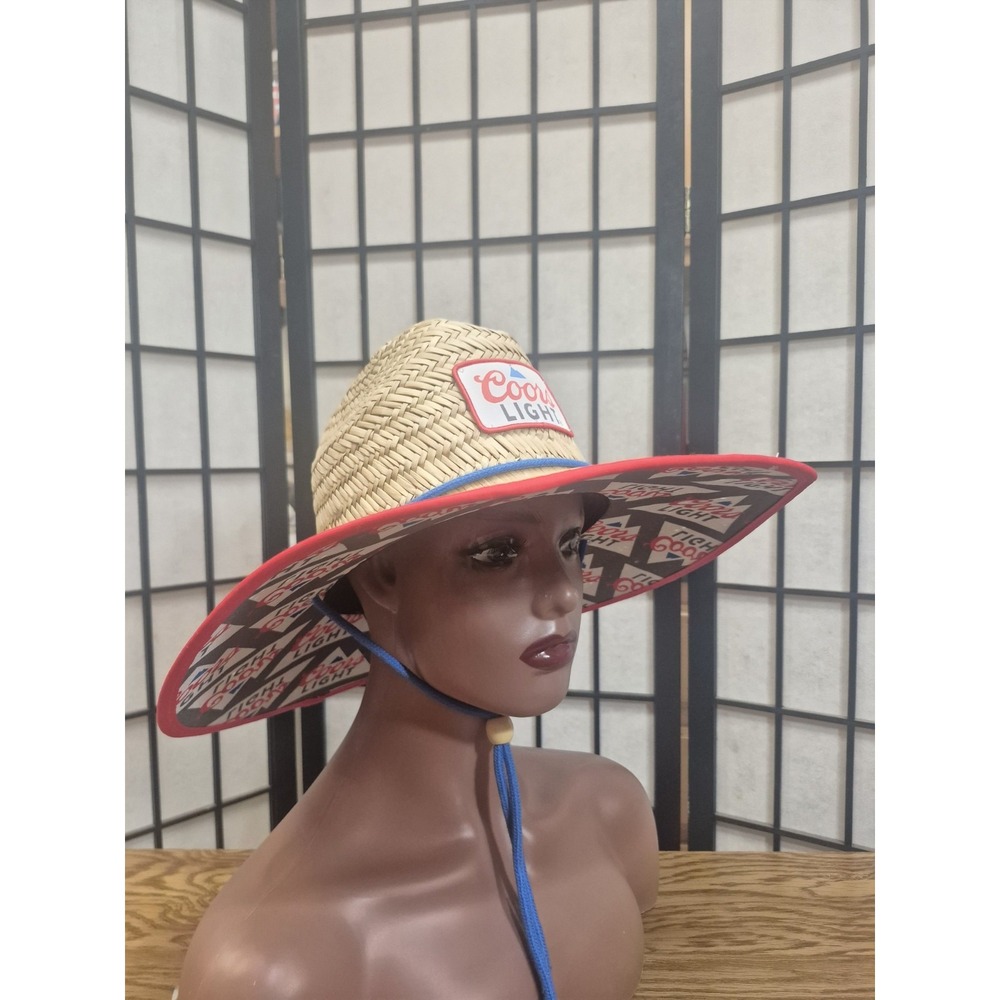 Coors Light Straw Sun Hat Unisex